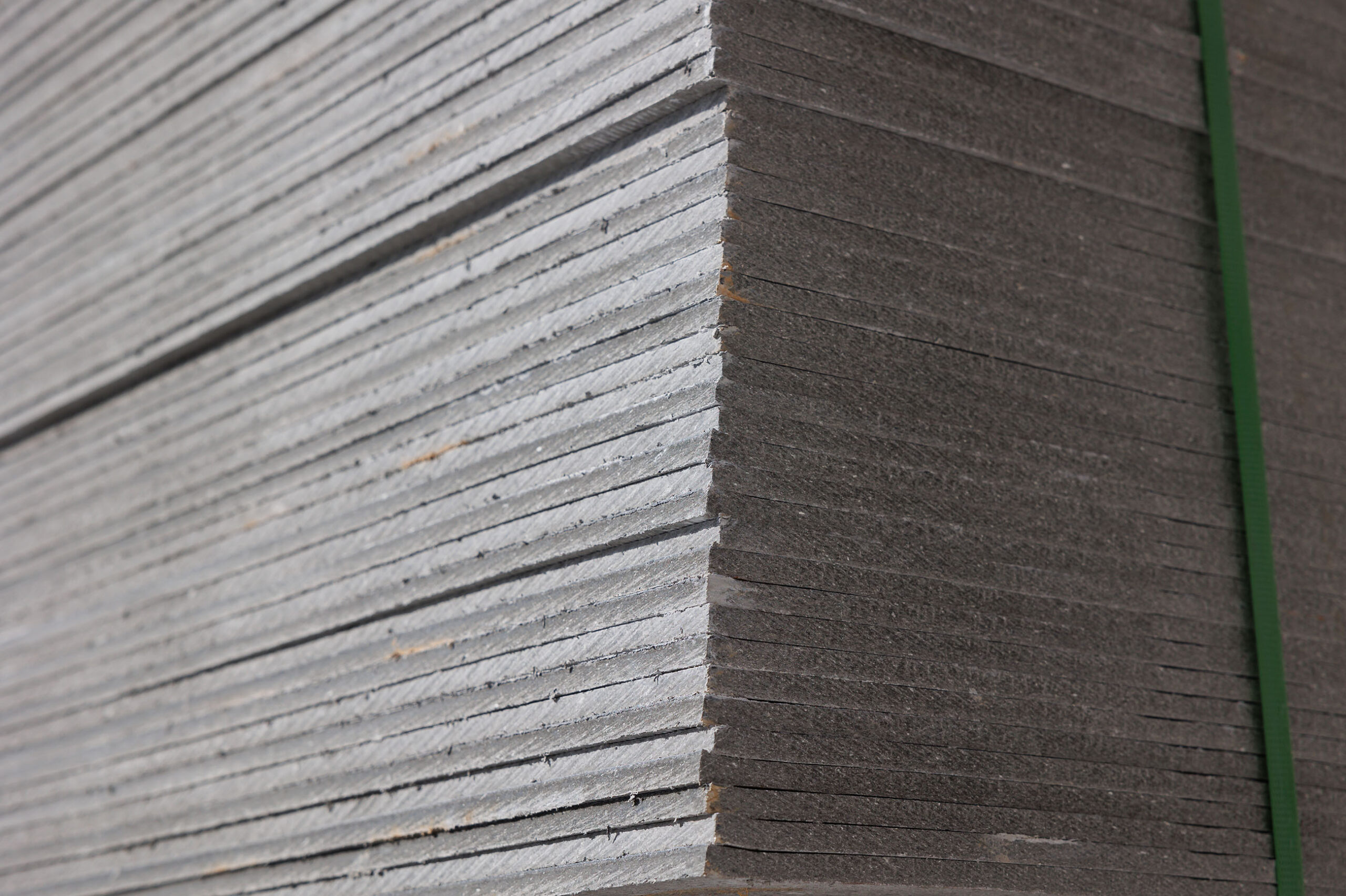 Stack of Magnesium Oxide Board