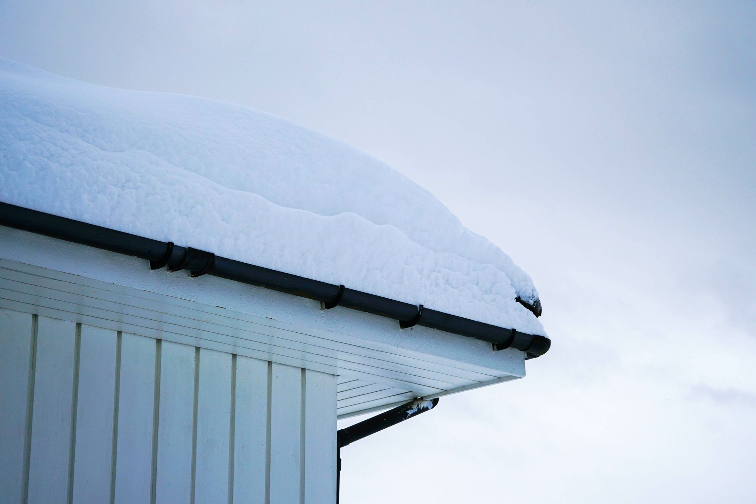 Snow on roof