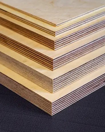 Laminated wood